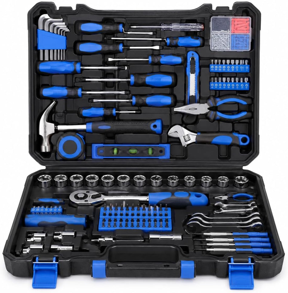 K.balt 183 -Piece Household Tool Set with Folding Case