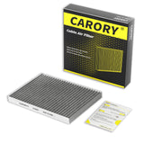 2PCS Cabin Air Filter with Activated Carbon for Tesla Model 3 (2017-2026), Model Y (2020-2026), OE# 1107681-00-A, CF12774, XC11952C, CF774