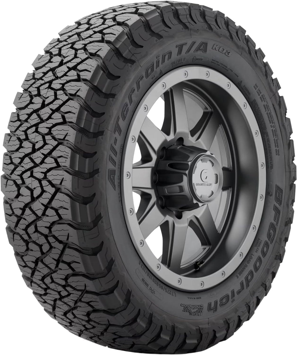 BFGoodrich All-Terrain T/A KO3 Car Tire for Light Trucks, SUVs, and Crossovers, LT285/70R17/C 116/113S