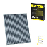 2PCS Cabin Air Filter with Activated Carbon for Tesla Model 3 (2017-2026), Model Y (2020-2026), OE# 1107681-00-A, CF12774, XC11952C, CF774