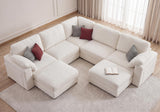 JJJ Oversized Modular Sectional Sofa Couch