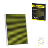 2PCS Cabin Air Filter with Activated Carbon for Tesla Model 3 (2017-2026), Model Y (2020-2026), OE# 1107681-00-A, CF12774, XC11952C, CF774