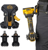 Spider Tool Holster, Self-Locking Pro Tool Holster, Includes 2 Drill Pins