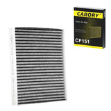 2PCS Cabin Air Filter with Activated Carbon for Tesla Model 3 (2017-2026), Model Y (2020-2026), OE# 1107681-00-A, CF12774, XC11952C, CF774