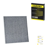 2PCS Cabin Air Filter with Activated Carbon for Tesla Model 3 (2017-2026), Model Y (2020-2026), OE# 1107681-00-A, CF12774, XC11952C, CF774