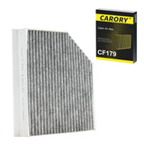 2PCS Cabin Air Filter with Activated Carbon for Tesla Model 3 (2017-2026), Model Y (2020-2026), OE# 1107681-00-A, CF12774, XC11952C, CF774