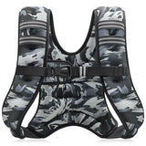 ZELUS Weighted Vest, 6lb/8lb/12lb/16lb/20lb/25lb/30lb Weight Vest with Reflective Stripe for Workout, Strength Training, Running, Fitness, Muscle Building, Weight Loss, Weightlifting