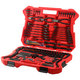 TRUE MECHANIC 303-Piece Mechanics Tool Set, 120T Ratcheting Wrench, Professional, SAE/Metric