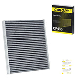2PCS Cabin Air Filter with Activated Carbon for Tesla Model 3 (2017-2026), Model Y (2020-2026), OE# 1107681-00-A, CF12774, XC11952C, CF774