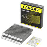 2PCS Cabin Air Filter with Activated Carbon for Tesla Model 3 (2017-2026), Model Y (2020-2026), OE# 1107681-00-A, CF12774, XC11952C, CF774