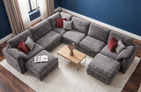 JJJ Oversized Modular Sectional Sofa Couch