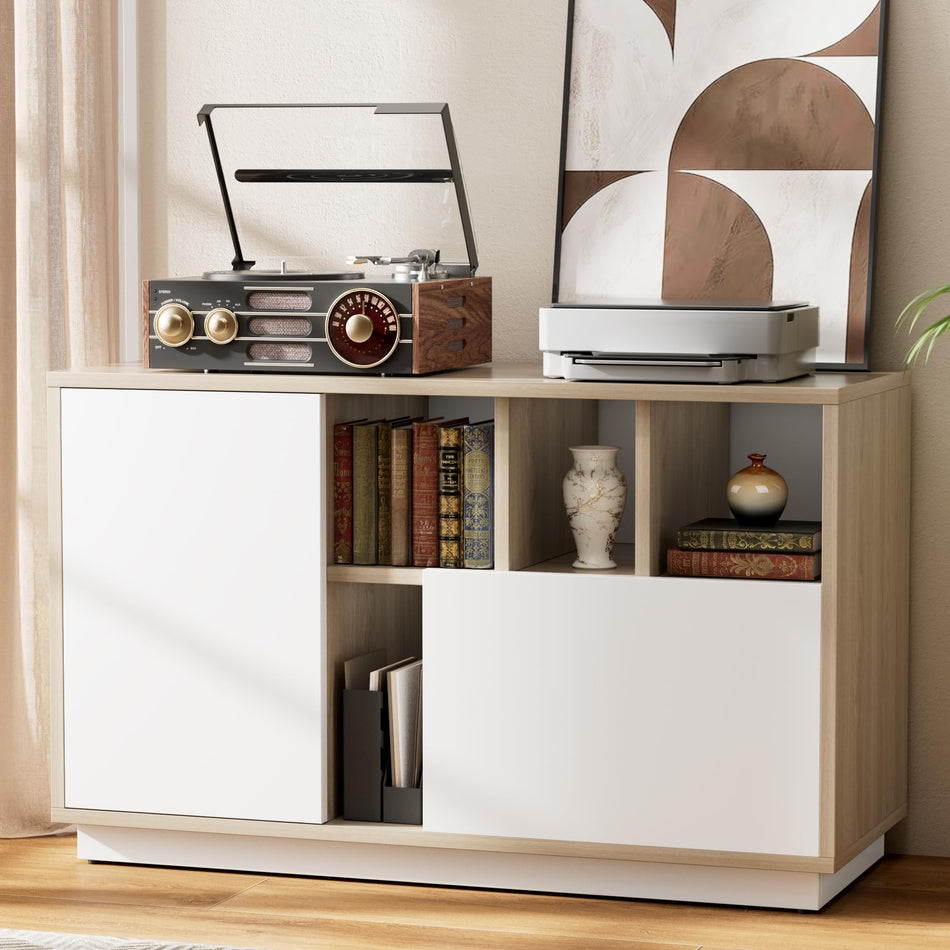 ModernMate 39" File Cabinet with Drawer, Office Storage Cabinet with Door
