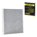 2PCS Cabin Air Filter with Activated Carbon for Tesla Model 3 (2017-2026), Model Y (2020-2026), OE# 1107681-00-A, CF12774, XC11952C, CF774