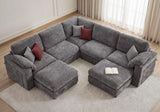 JJJ Oversized Modular Sectional Sofa Couch