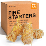 110 PCS Fire Starter, Fire Starter for Campfire, Light Compact Gear