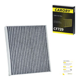 2PCS Cabin Air Filter with Activated Carbon for Tesla Model 3 (2017-2026), Model Y (2020-2026), OE# 1107681-00-A, CF12774, XC11952C, CF774