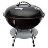 Cuisinart Charcoal Grill, Portable Tabletop Design, Locking Lid, 14"