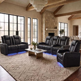 Weilianda Home Theater Seating, Top Grain Leather Movie Theater Chair