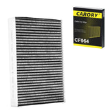2PCS Cabin Air Filter with Activated Carbon for Tesla Model 3 (2017-2026), Model Y (2020-2026), OE# 1107681-00-A, CF12774, XC11952C, CF774