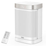 Dreo Space Heater, 1500W Portable Electric Heaters for Indoor Use, PTC Ceramic Heater for Office with Remote, Thermostat, 70°Oscillation, 12H Timer, 5 Modes, Safe Quiet Room Heater for Bedroom