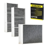 2PCS Cabin Air Filter with Activated Carbon for Tesla Model 3 (2017-2026), Model Y (2020-2026), OE# 1107681-00-A, CF12774, XC11952C, CF774