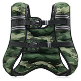 ZELUS Weighted Vest, 6lb/8lb/12lb/16lb/20lb/25lb/30lb Weight Vest with Reflective Stripe for Workout, Strength Training, Running, Fitness, Muscle Building, Weight Loss, Weightlifting