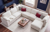 JJJ Oversized Modular Sectional Sofa Couch