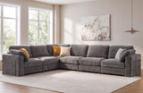 JJJ Oversized Modular Sectional Sofa Couch