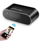 Creative Wireless LED Alarm Clock with Security Camera